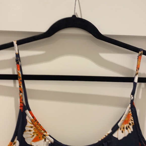 LOFT Floral Jumpsuit size M - Picture 9 of 12
